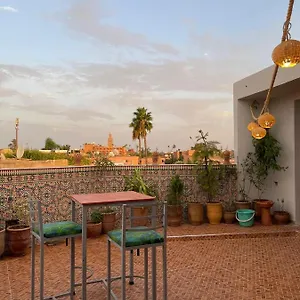 Riad Marrakech Rooftop Terrace View